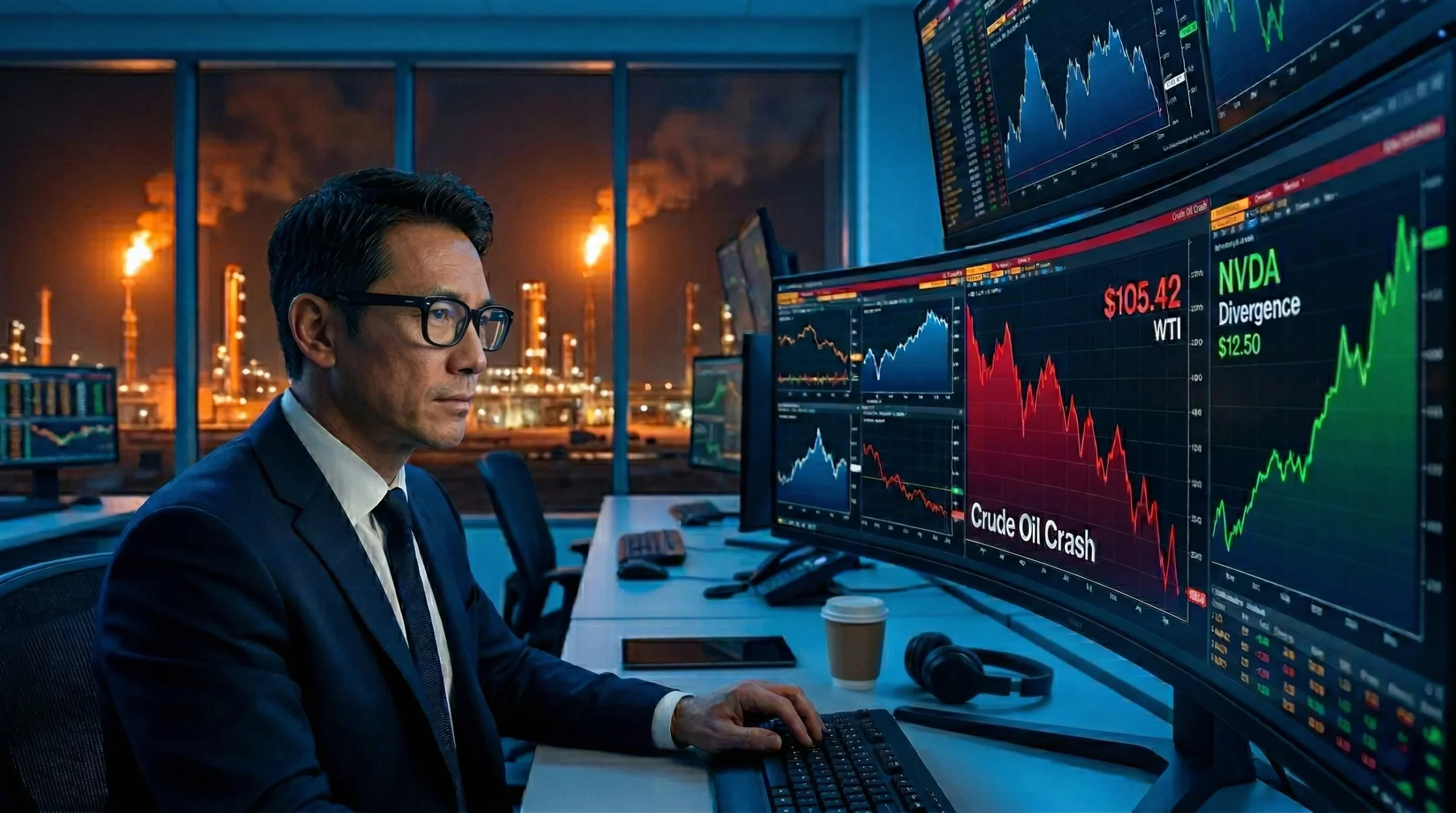 油价破百引爆通胀恐慌,英伟达估值跌破标普500警示线